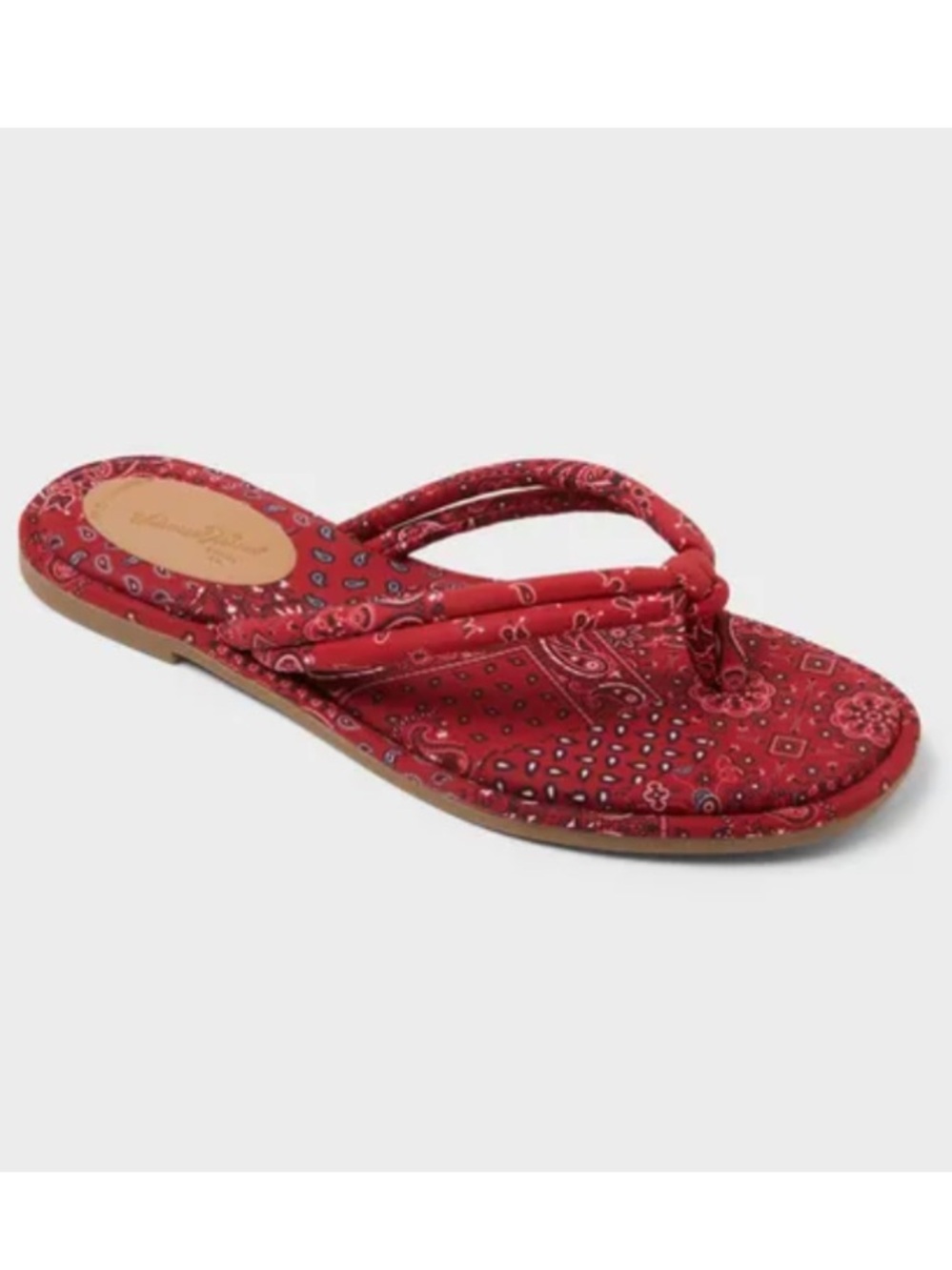 Universal Thread Women's Kirby Sandals, Size 11 - Red